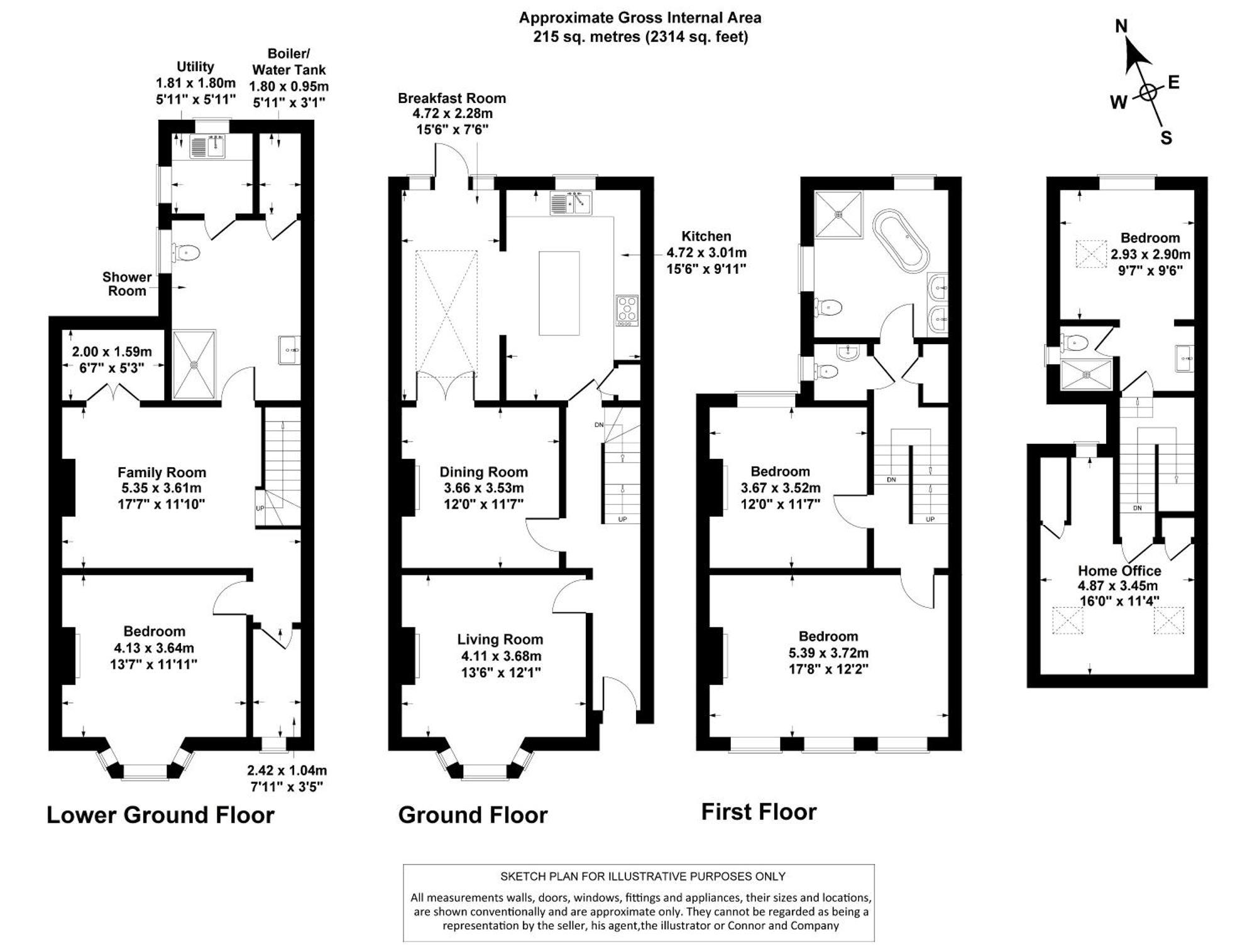 Orwell Villa Elegant Period 5 Bed Close To Town Sleeps 15 Cheltenham Kültér fotó